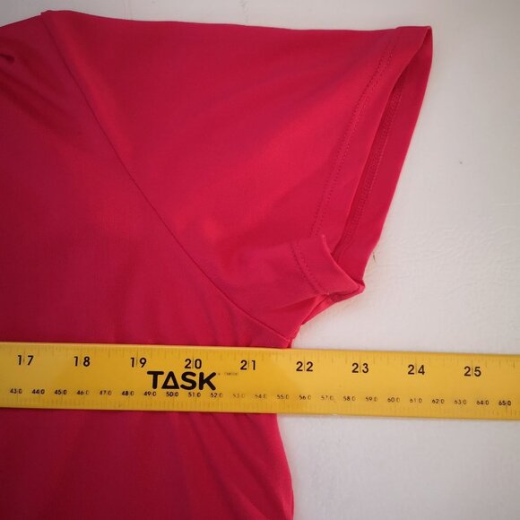 Lole Ladies Size XL Pink Short Sleeves Straight Loose Fit T-shirt - Picture 9 of 11